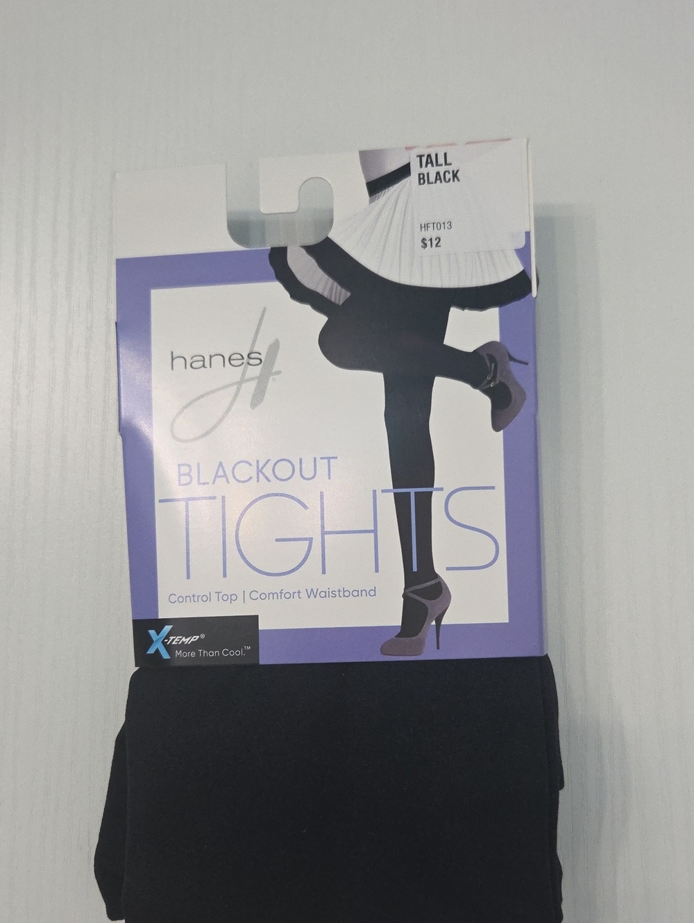 Hanes Blackout Tights - Black